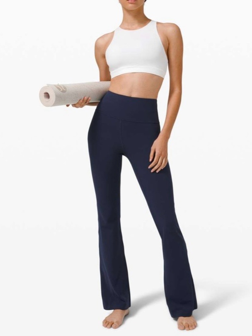 LULULEMON- Groove Pant Flare Nulu True Navy Size 6